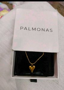 PALMONAS 18 K Heart Necklace