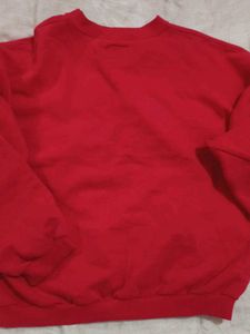 Red Pullover Sweater