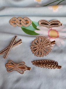 Sparkling Hair Clip Set