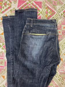 Spykar Dark Blue Skinny Fit Low Rise Jeans🫶🏻
