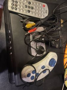 Vintage 9.8” Portable EVD/DVD Player with Box