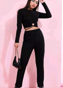 Black Two-Piece Outfit 🖤
