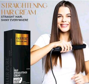Hair Pure Straightener Cream Set of 4