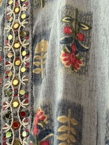 Floral Print Kurta