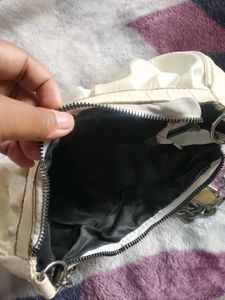 Off White Shoulder Bag