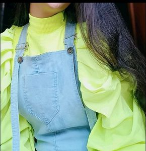 Bright Neon, Puff Full Sleves Top