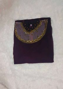 Elegant Purple Kurta