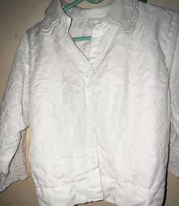 Korean Beaded Neck Top