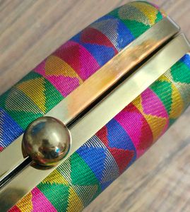 Multicolored Brocade Clutch - Factory Reject