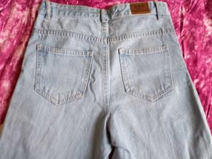 BLUE JEANS WIDE LEG