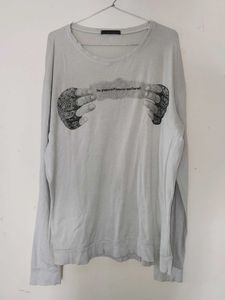 Graphic Print Long Sleeve Tee