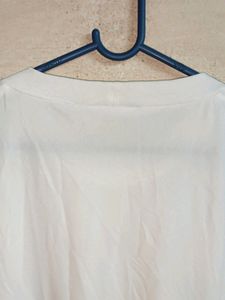 Summer Oversized Fashion Top Sleeveless White