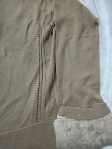 Sweater With Fur Cuffs