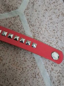 Red Studded Bracelet