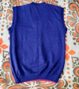 Double Sided Vintage V-Neck Sweater Vest