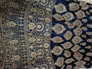 wedding gown/ with pink dupa