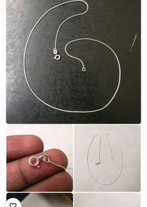 Silver Thin Necklace