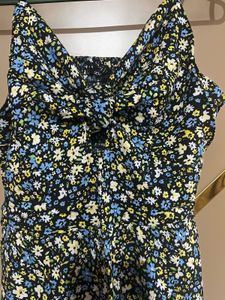 Floral Print Mini Dress