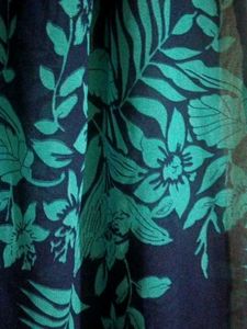 Floral Navy Blue Cut Gaown