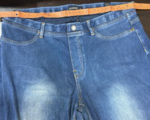 Go Colors Blue Jegginge Size XL