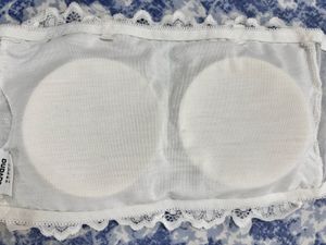 White Lace Bandeau Bra