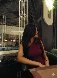 Burgundy One-Shoulder Mini Dress