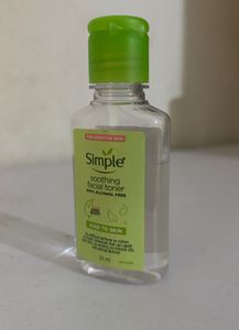 Simple Soothing Facial Toner