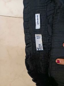 Black Linen Trousers