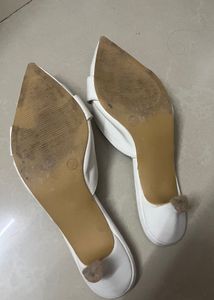 ZUDIO White Kitten Heels