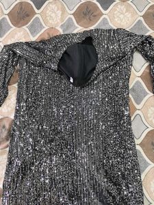 Shimmer Sheath Dress (Belt Not Included)