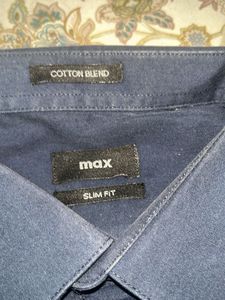 MAX Blue Formal Shirt