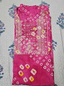 Fashor Brand Bandhani Kurta