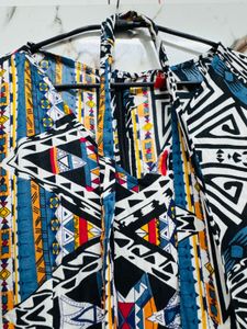 Patterned Women's Jumpsuit