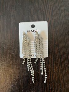 Sparkling Rhinestone Earrings