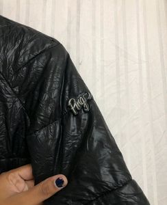 Primigi Black High Neck Puffs Jacket