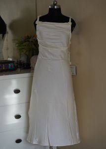 White Sleeveless Dress