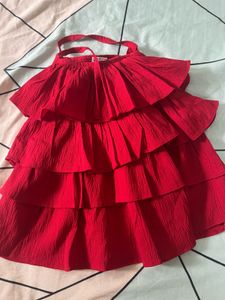 Red frock