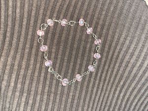 PurplishBeaded Bracelet/ HANDMADE BY ME