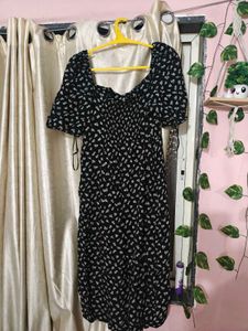 Floral Print Midi Dress