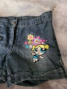 Powerpuff Girls Denim Shorts
