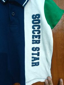 Babyhug T-shirt 💙 Soccer ⚽