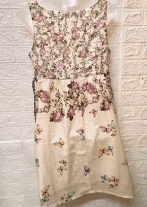 Tops &amp; Dresses For Rs.99 Only/ Floral  White Dress