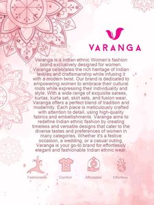 Women Magenta &amp; Silver Embellished Straight Kurta