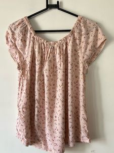 Floral Pink Top