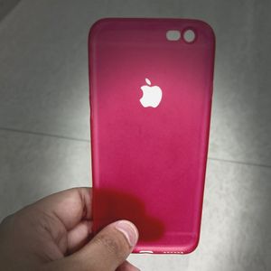 Iphone 6/6S Thin Silicon Case - Red