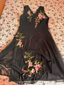 Floral Embroidered Dress