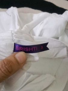 OffWhite Palazo m Size Srishti Brand