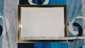 Photo Frame With Golden Edge
