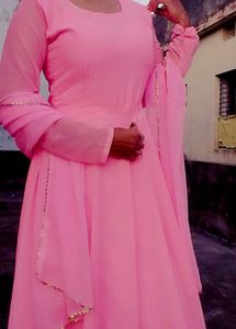 Pink Anarkali Suit