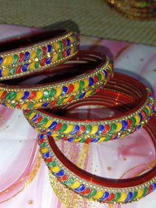 Multi Colour Bangles 🌈